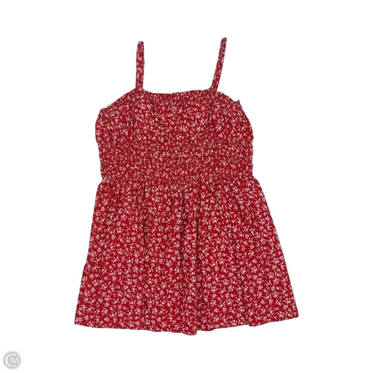 Dress Party Short By Wild Fable In Red & White, Size: Xl