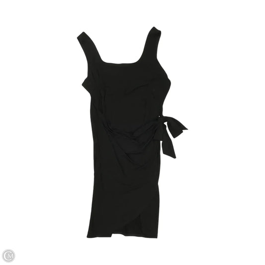Dress Party Midi By Express In Black, Size: Xl
