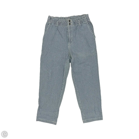Jeans Straight By Universal Thread In Striped Pattern, Size: 14