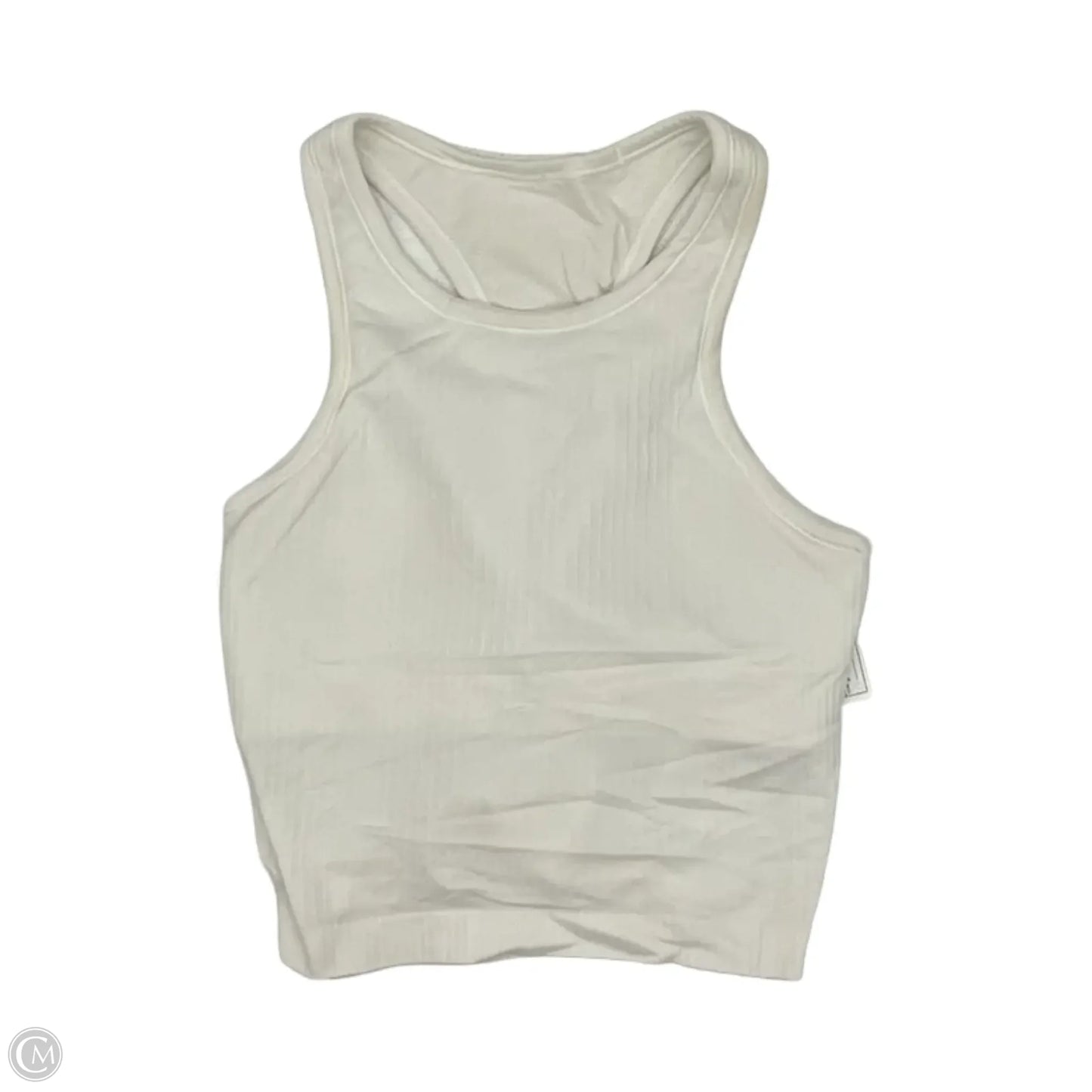 Athletic Tank Top By Lululemon In Cream, Size: S