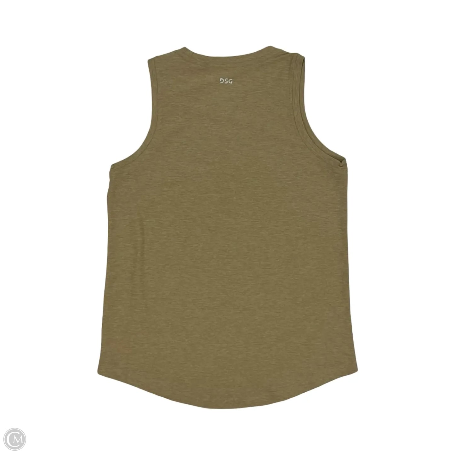 Athletic Tank Top By Dsg Outerwear In Brown, Size: Xxs