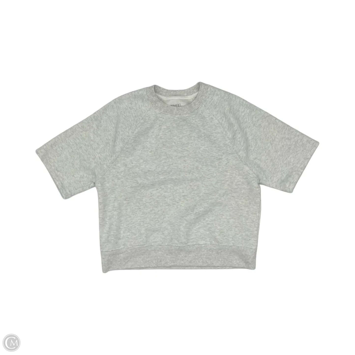 Top Short Sleeve By Time And Tru In Grey, Size: S