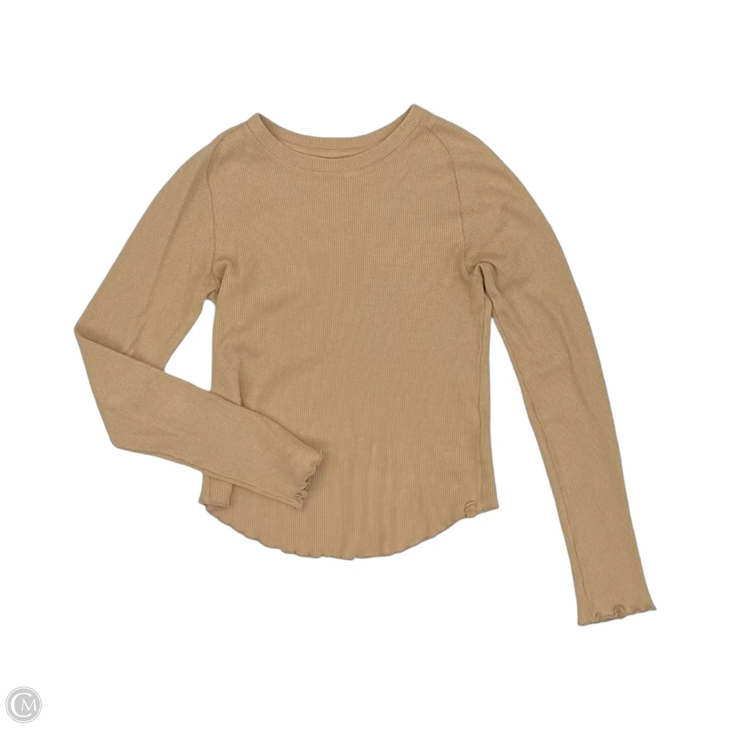 Top Long Sleeve By We The Free In Brown, Size: S