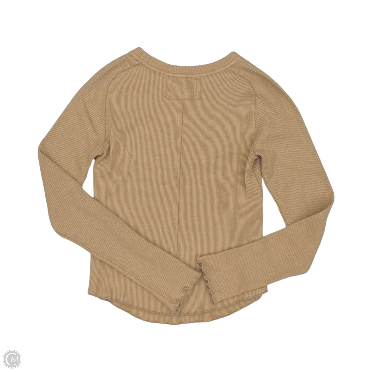 Top Long Sleeve By We The Free In Brown, Size: S