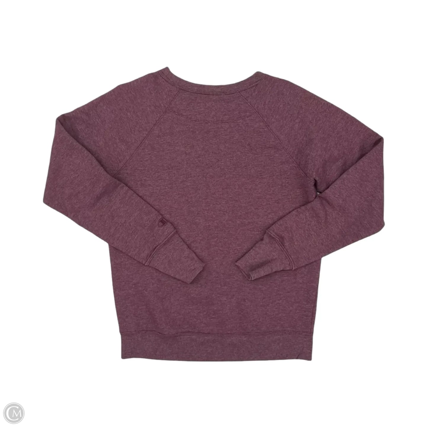 Athletic Sweatshirt Crewneck By Champion In Purple, Size: S