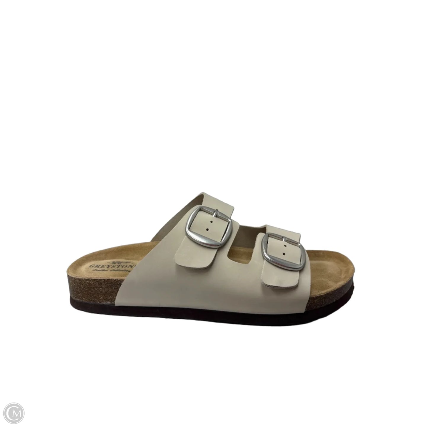 Sandals Flats By Clothes Mentor In Tan, Size: 8