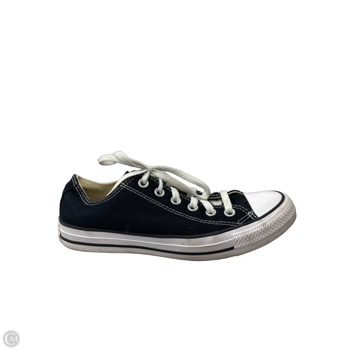 Shoes Sneakers By Converse In Black & White, Size: 8.5