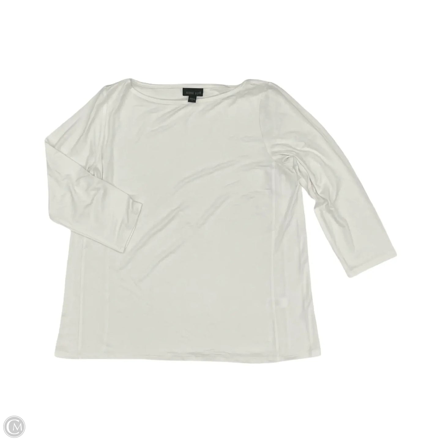 Top 3/4 Sleeve By J. Jill In White, Size: S