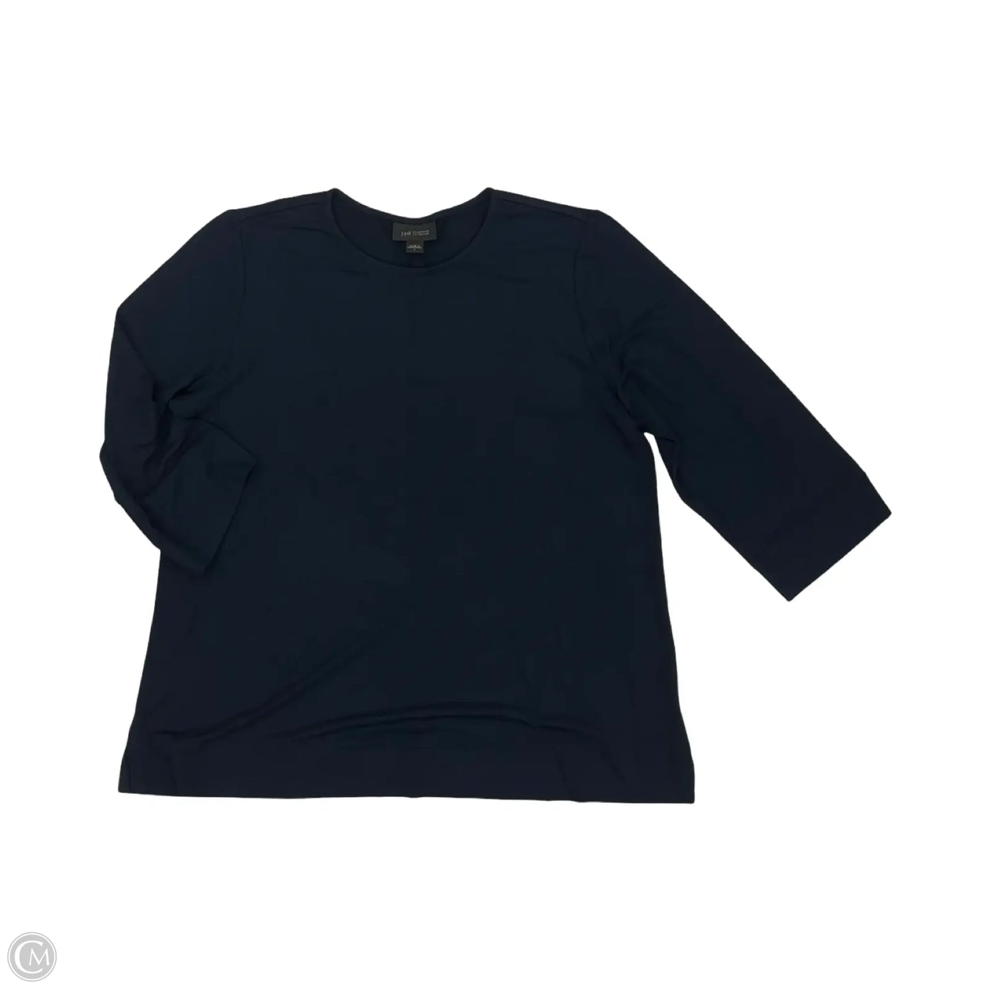 Top 3/4 Sleeve By J. Jill In Navy, Size: S