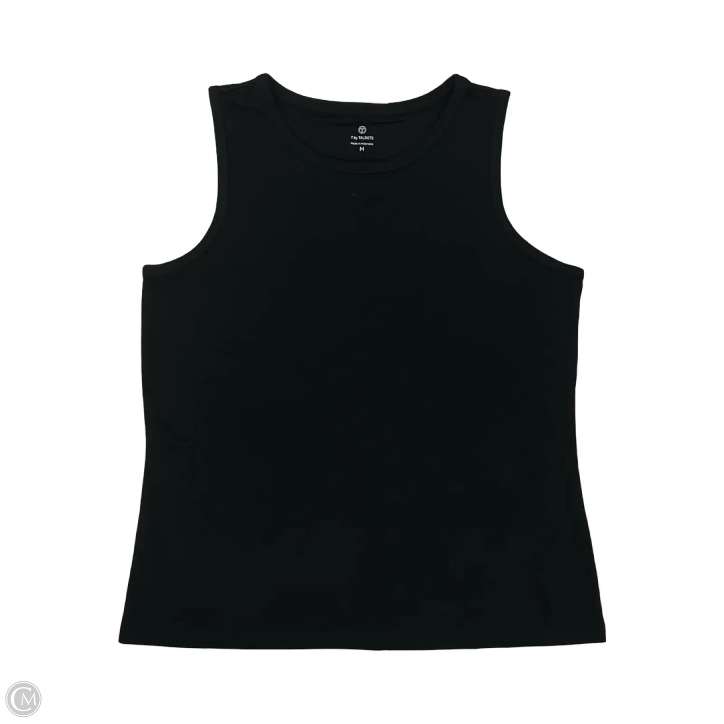 Tank Top By Talbots In Black, Size: M