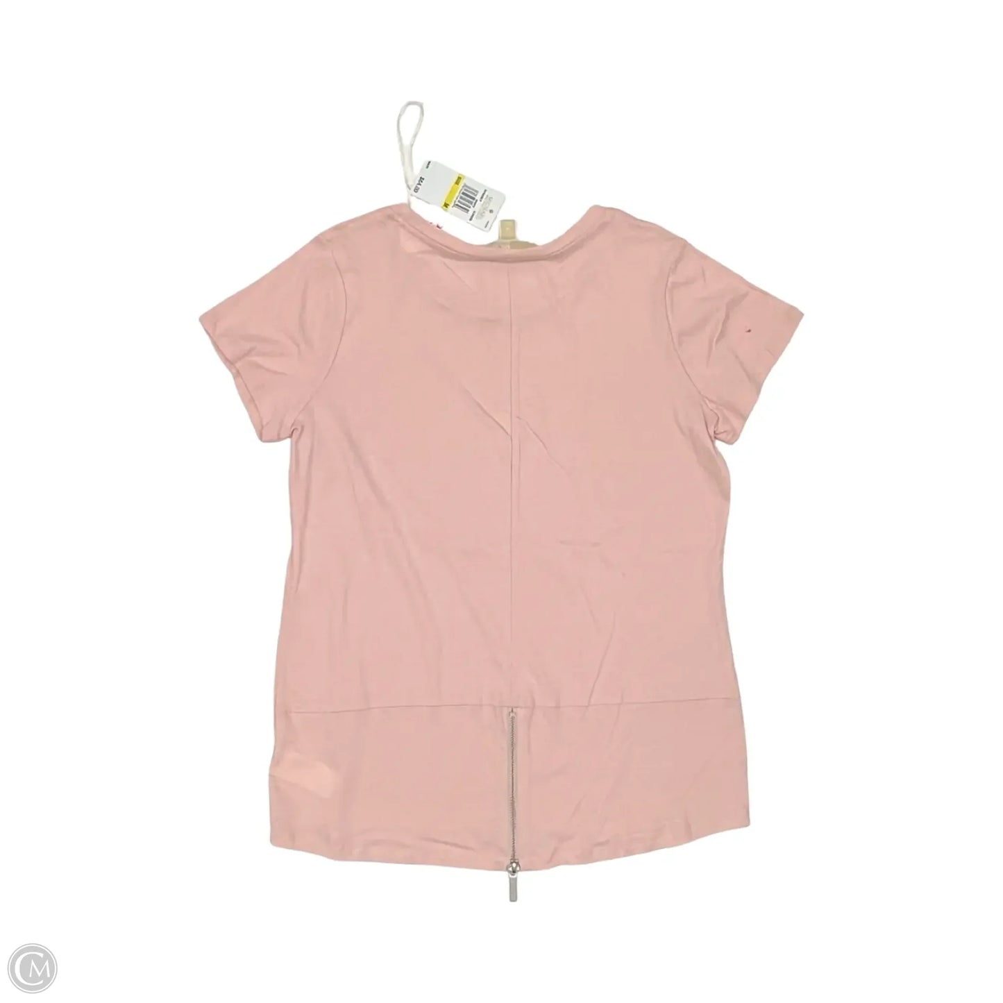 Top Short Sleeve Designer By Michael Kors In Pink, Size: M