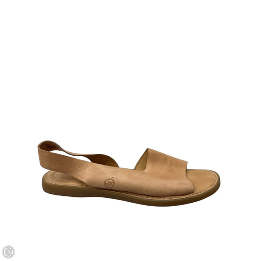 Sandals Flats By Born In Brown, Size: 7
