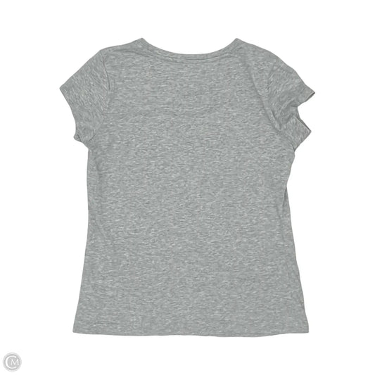 Top Short Sleeve By Tahari In Grey, Size: S