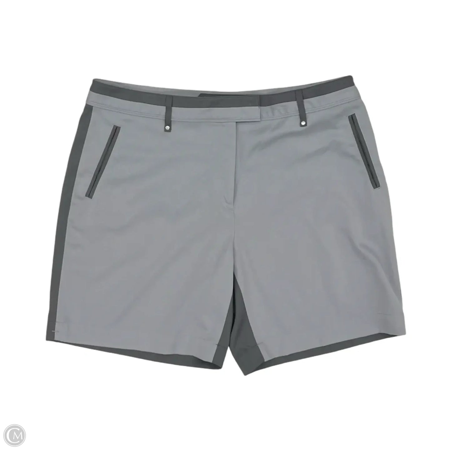 Athletic Shorts By Lady Hagen In Grey, Size: M