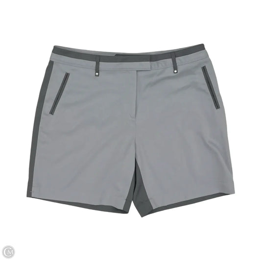 Athletic Shorts By Lady Hagen In Grey, Size: M