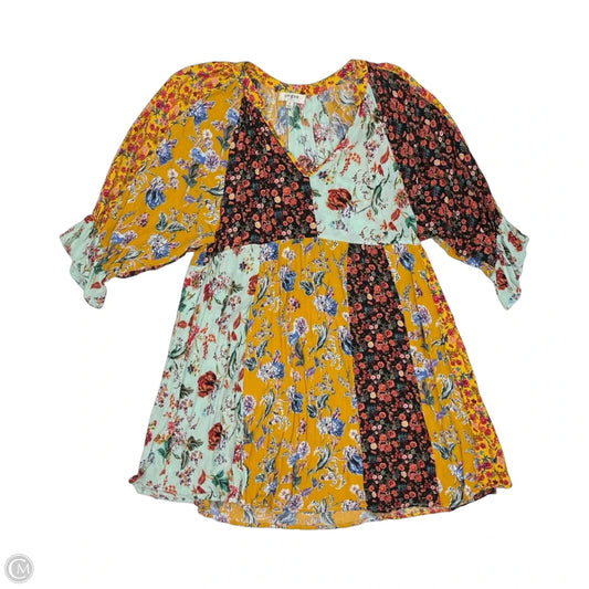 Dress Casual Short By Umgee In Floral Print, Size: M