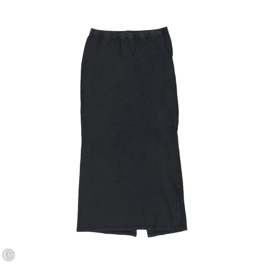 Skirt Maxi By Double Zero In Black, Size: M