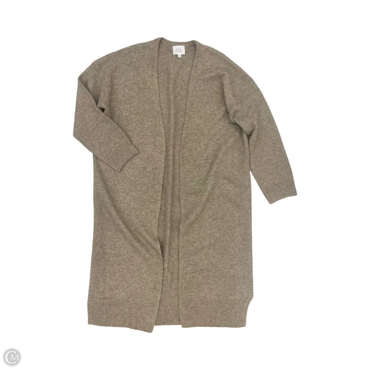 Sweater Cardigan By Clothes Mentor In Brown, Size: M