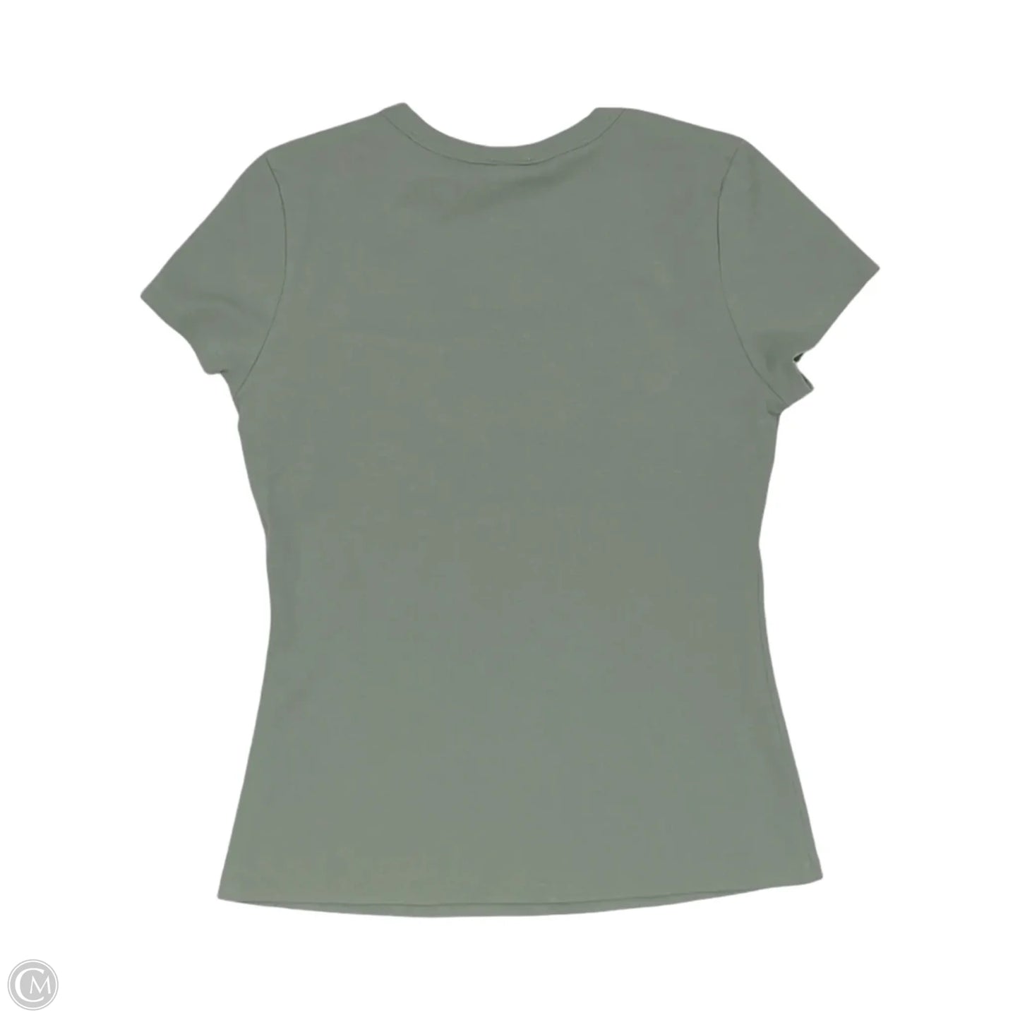 Top Short Sleeve By Yelete In Green, Size: L
