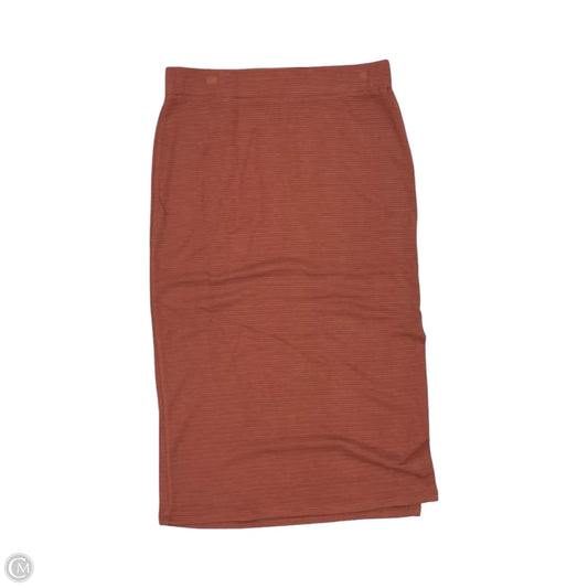 Skirt Midi By Doe & Rae In Red, Size: M