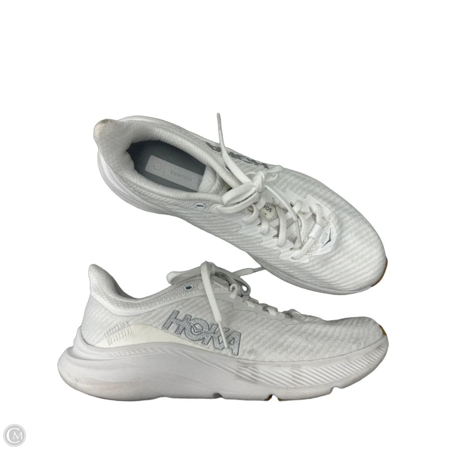 Shoes Athletic By Hoka In White, Size: 8.5