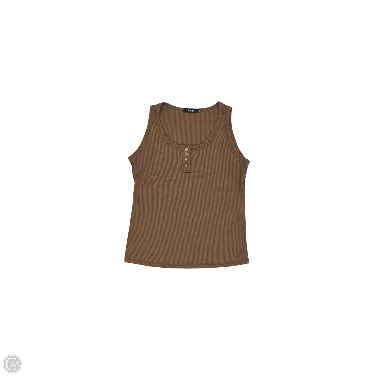 Tank Top By Cmf In Brown, Size: Xl