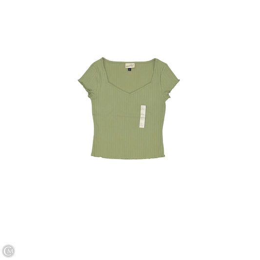 Top Short Sleeve By Universal Thread In Green, Size: L