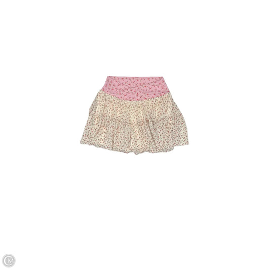 Skort By Clothes Mentor In Floral Print, Size: M