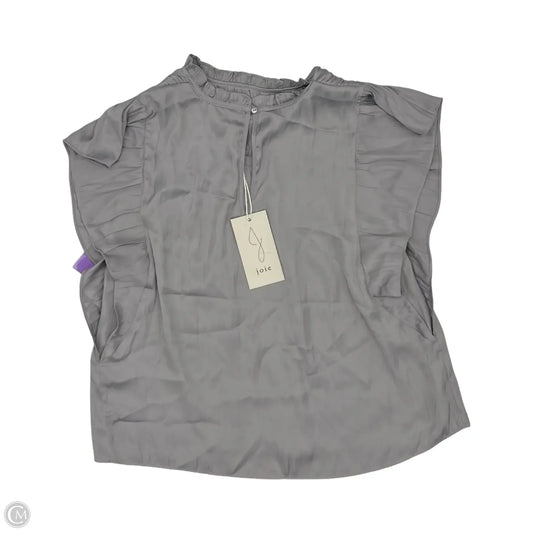 Blouse Short Sleeve By Joie In Ivory, Size: Xs