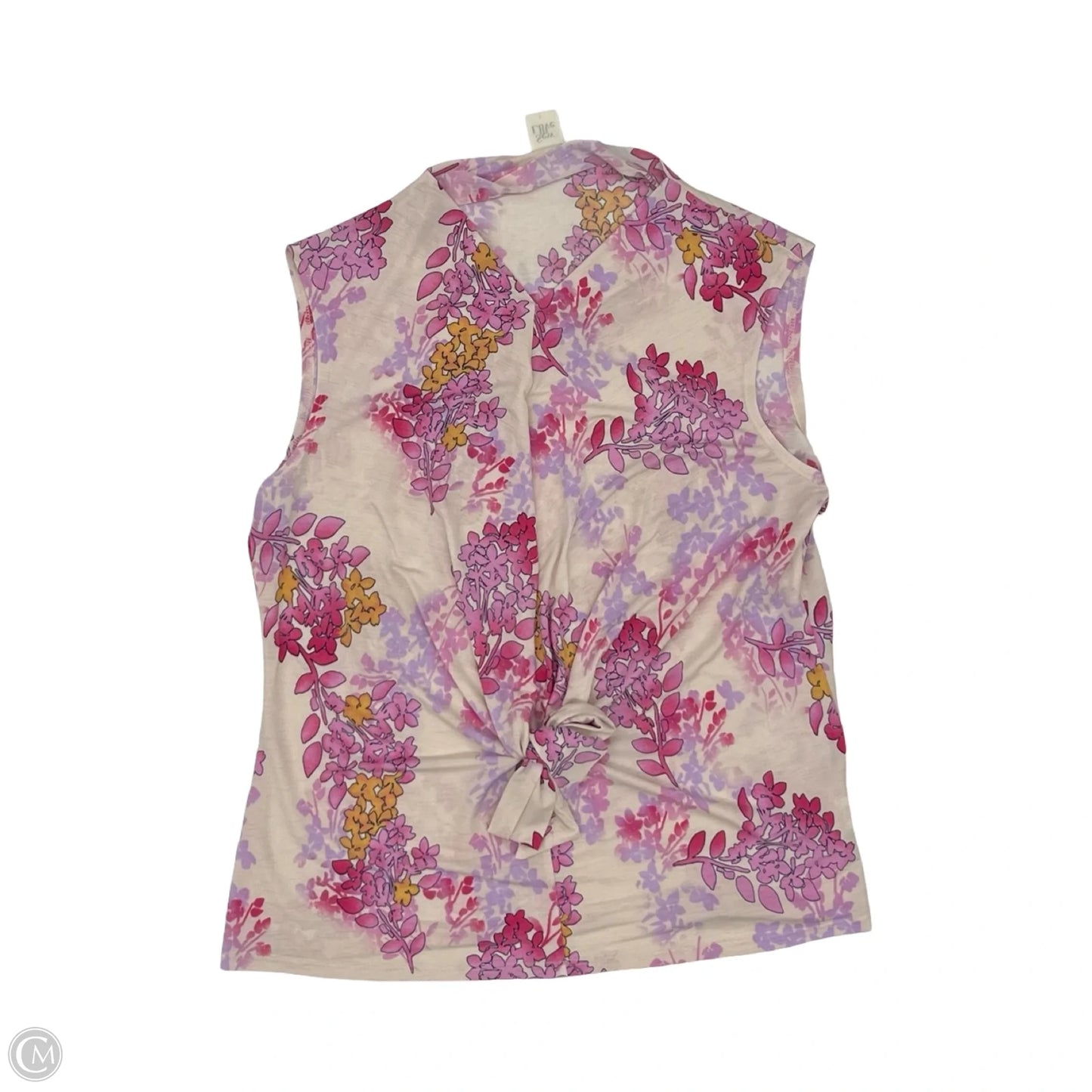 Blouse Sleeveless By Sew In Love In Floral Print, Size: L