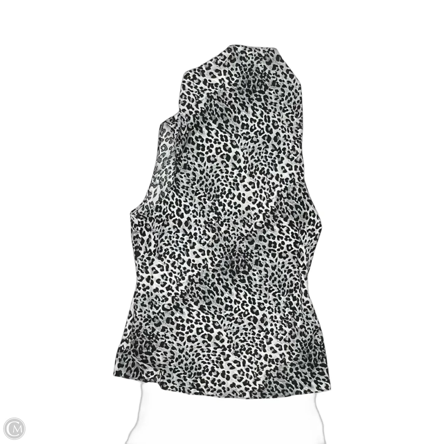 Blouse Sleeveless By Rachel Roy In Black & Grey, Size: M