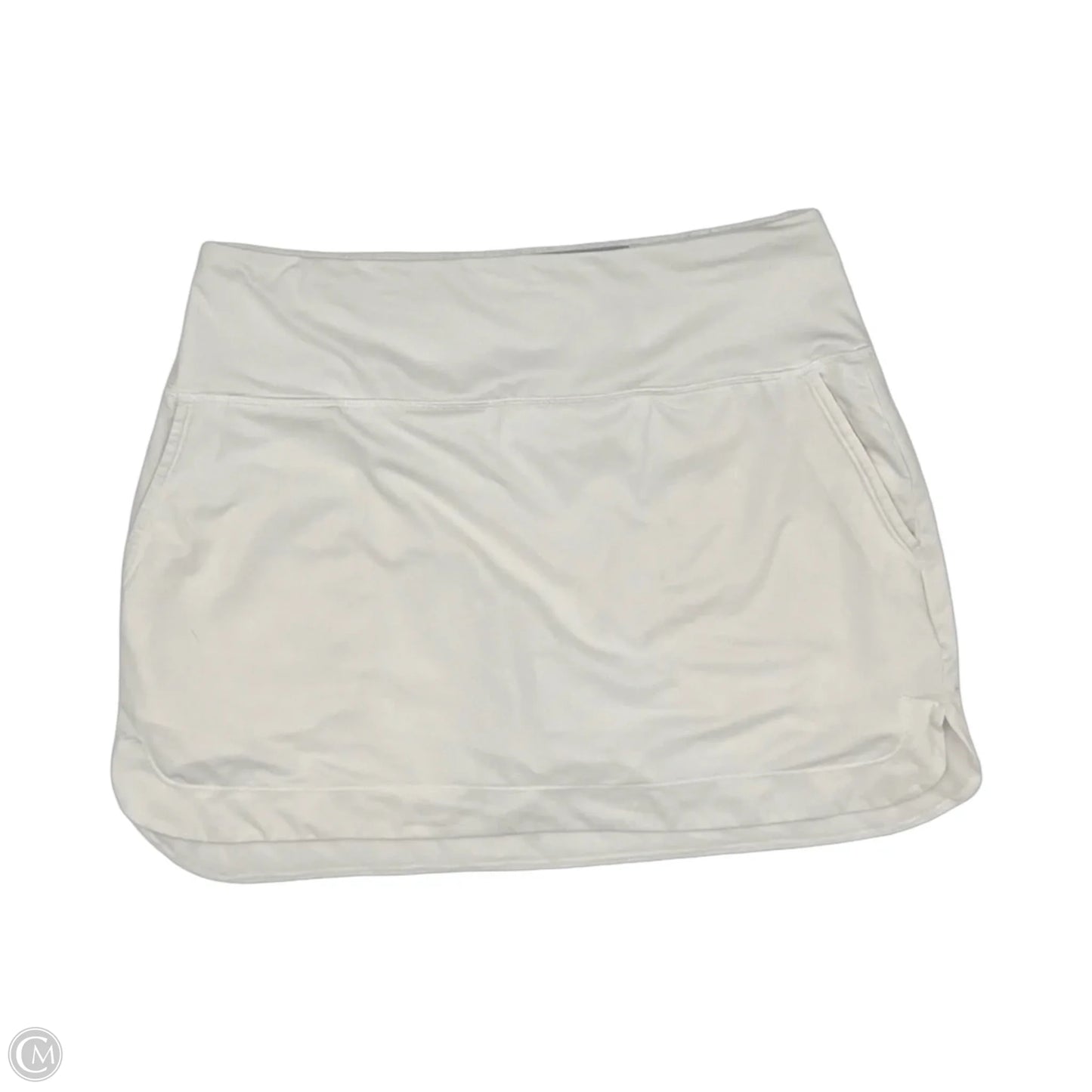 Athletic Skort By Cmf In White, Size: L