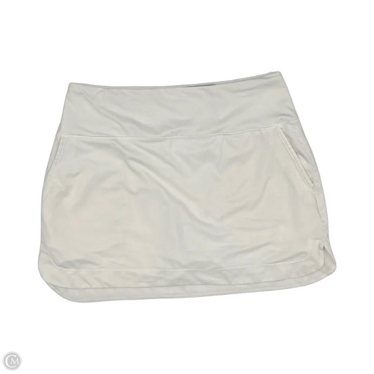 Athletic Skort By Cmf In White, Size: L
