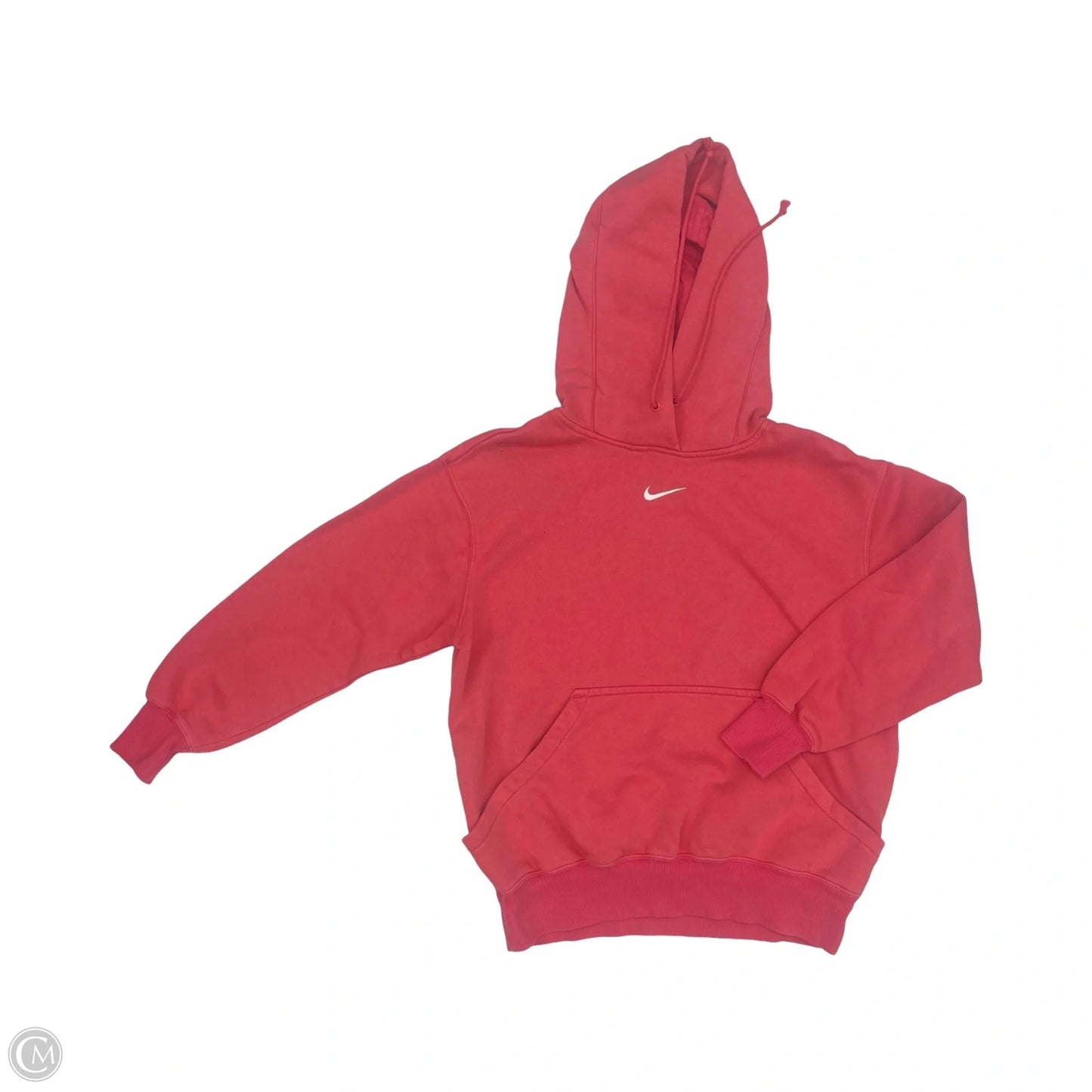 Athletic Sweatshirt Hoodie By Nike In Pink, Size: Xs