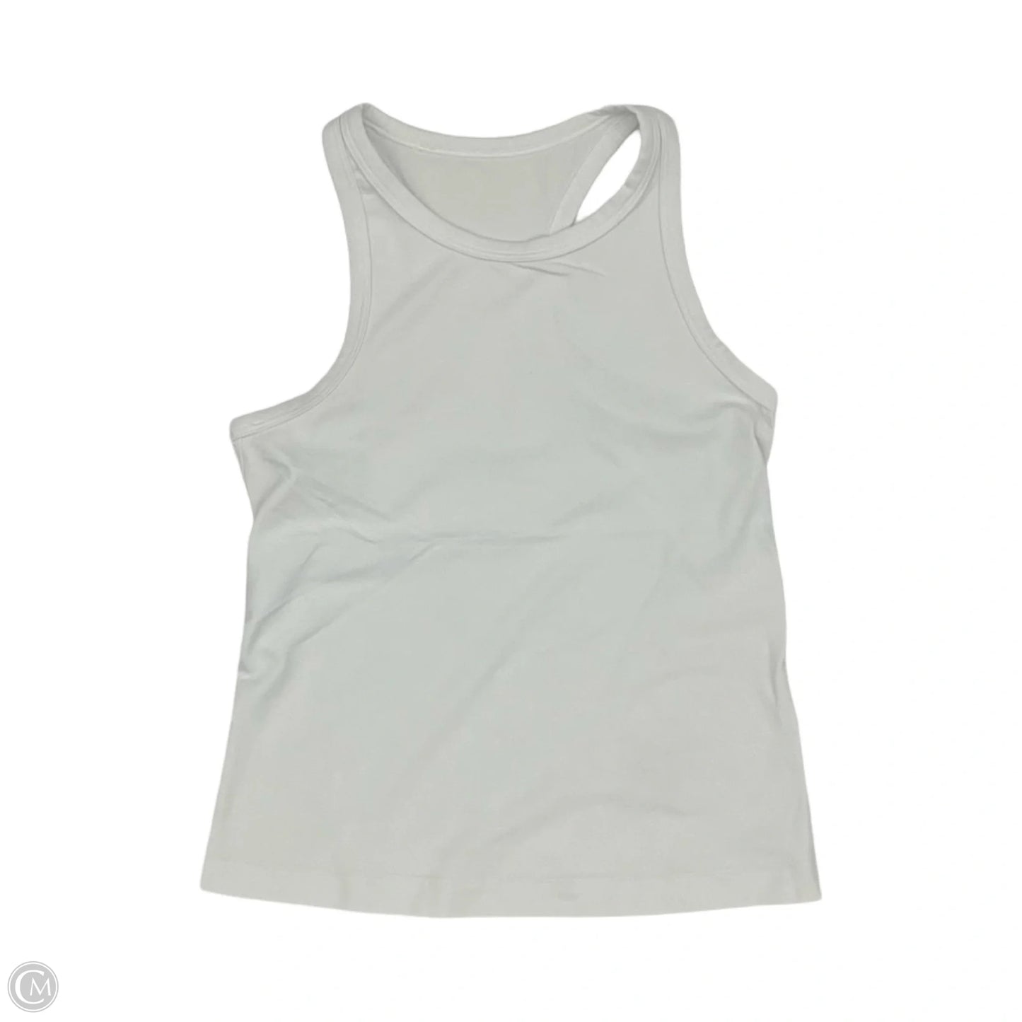 Athletic Tank Top By Lululemon In White, Size: S