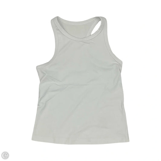 Athletic Tank Top By Lululemon In White, Size: S
