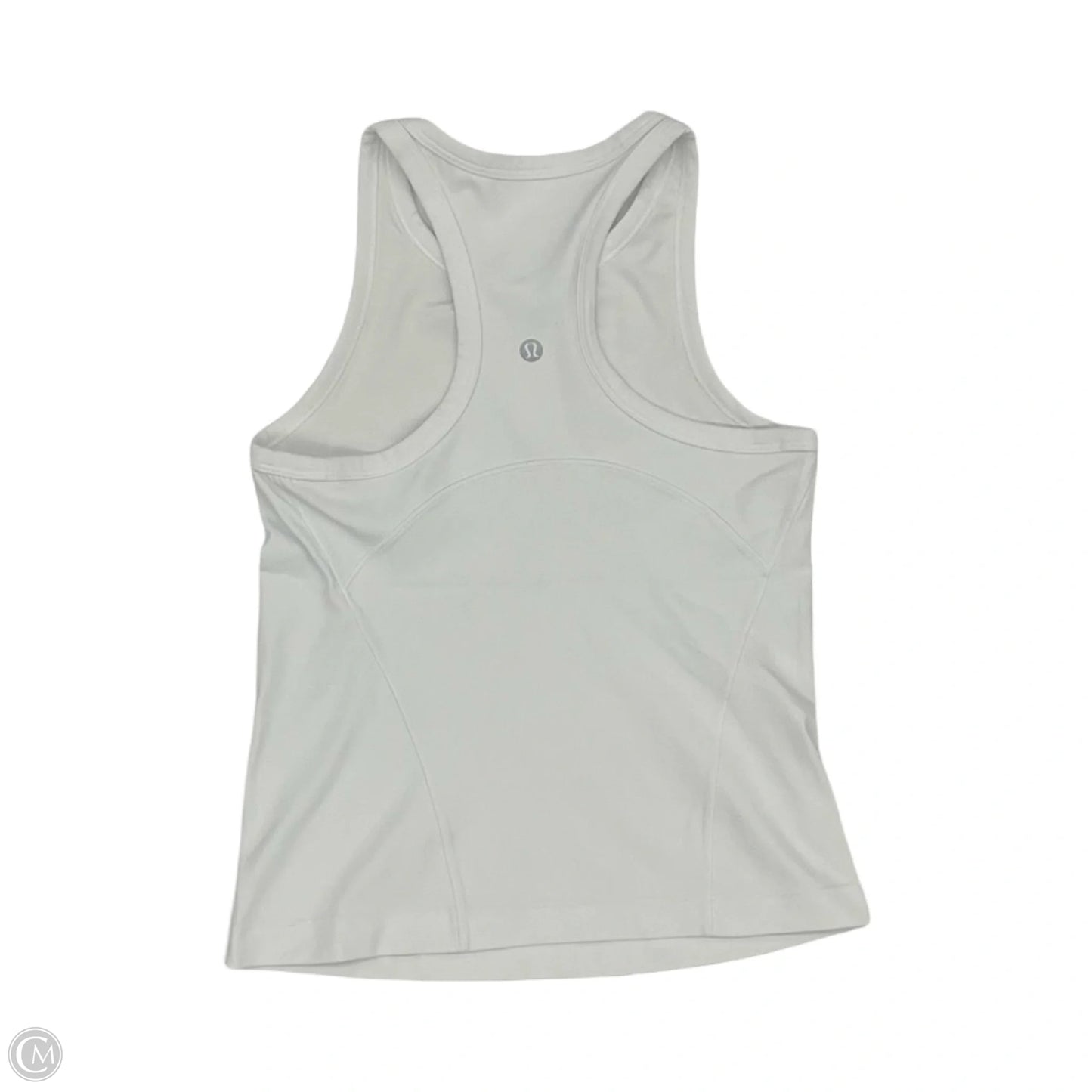 Athletic Tank Top By Lululemon In White, Size: S