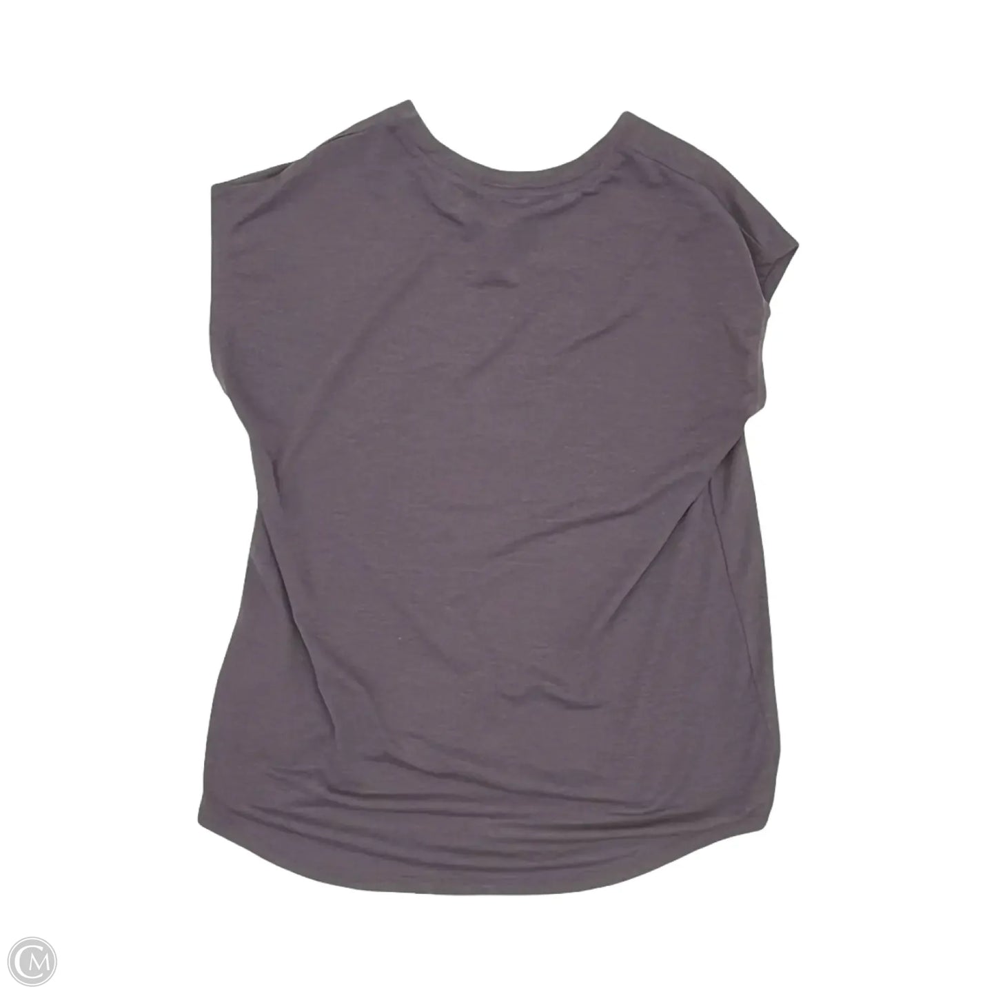 Top Short Sleeve By Mpg In Purple, Size: S