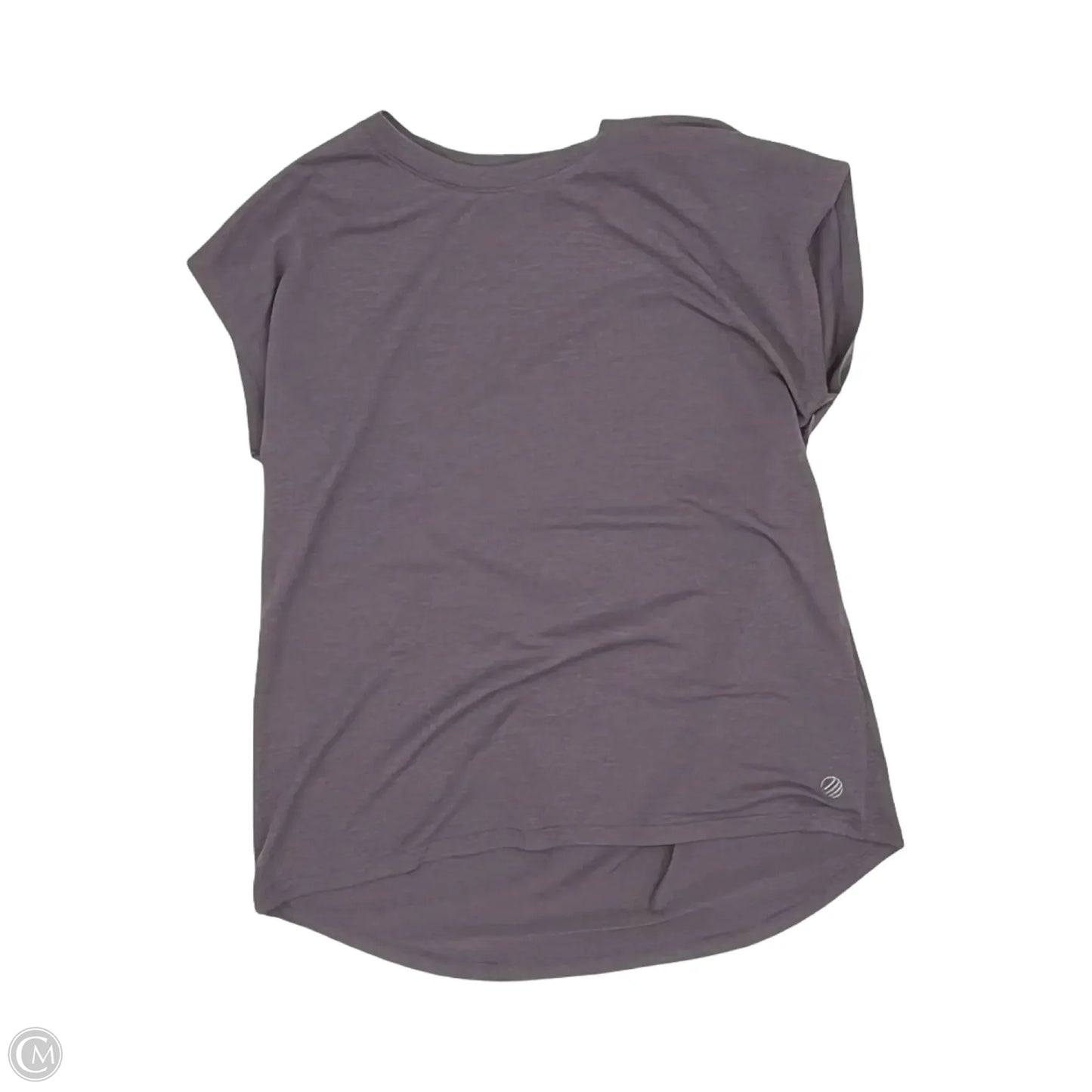 Top Short Sleeve By Mpg In Purple, Size: S