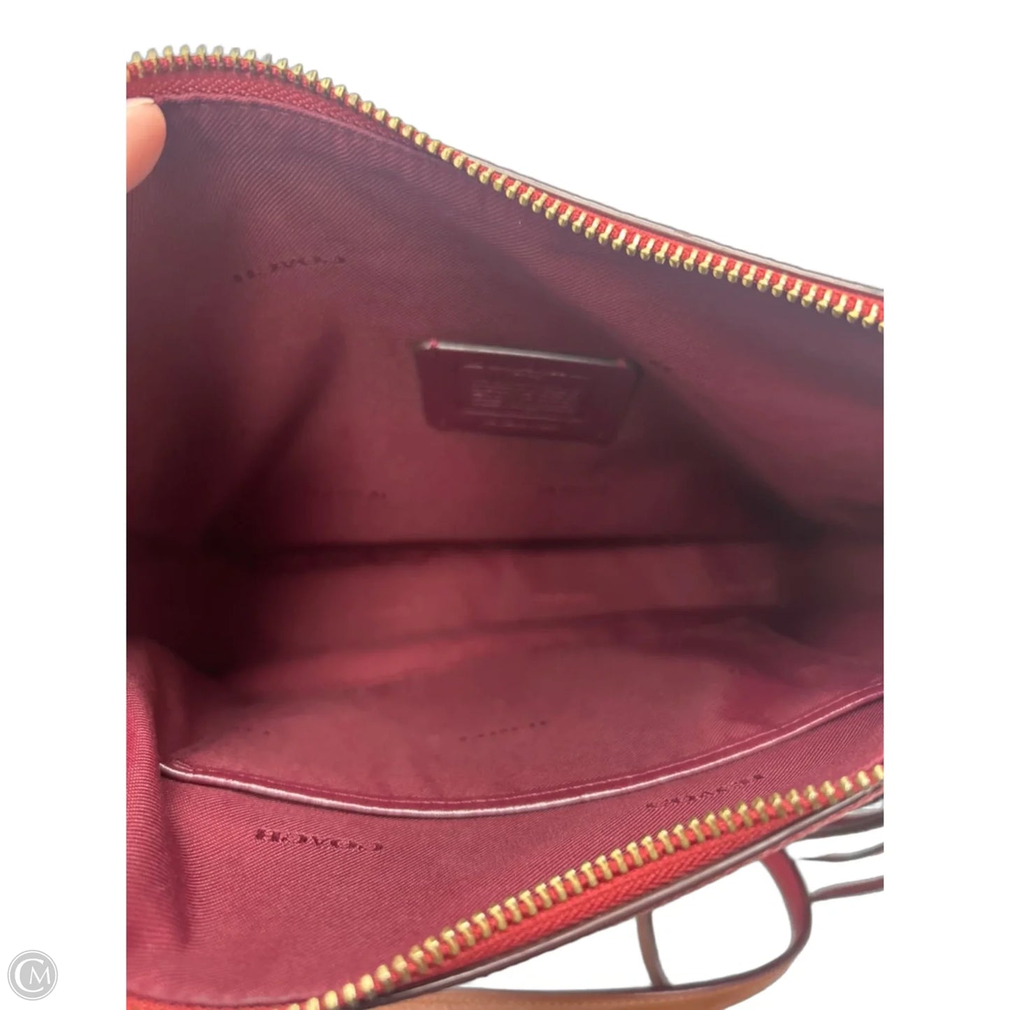 Crossbody Designer By Coach, Size: Medium