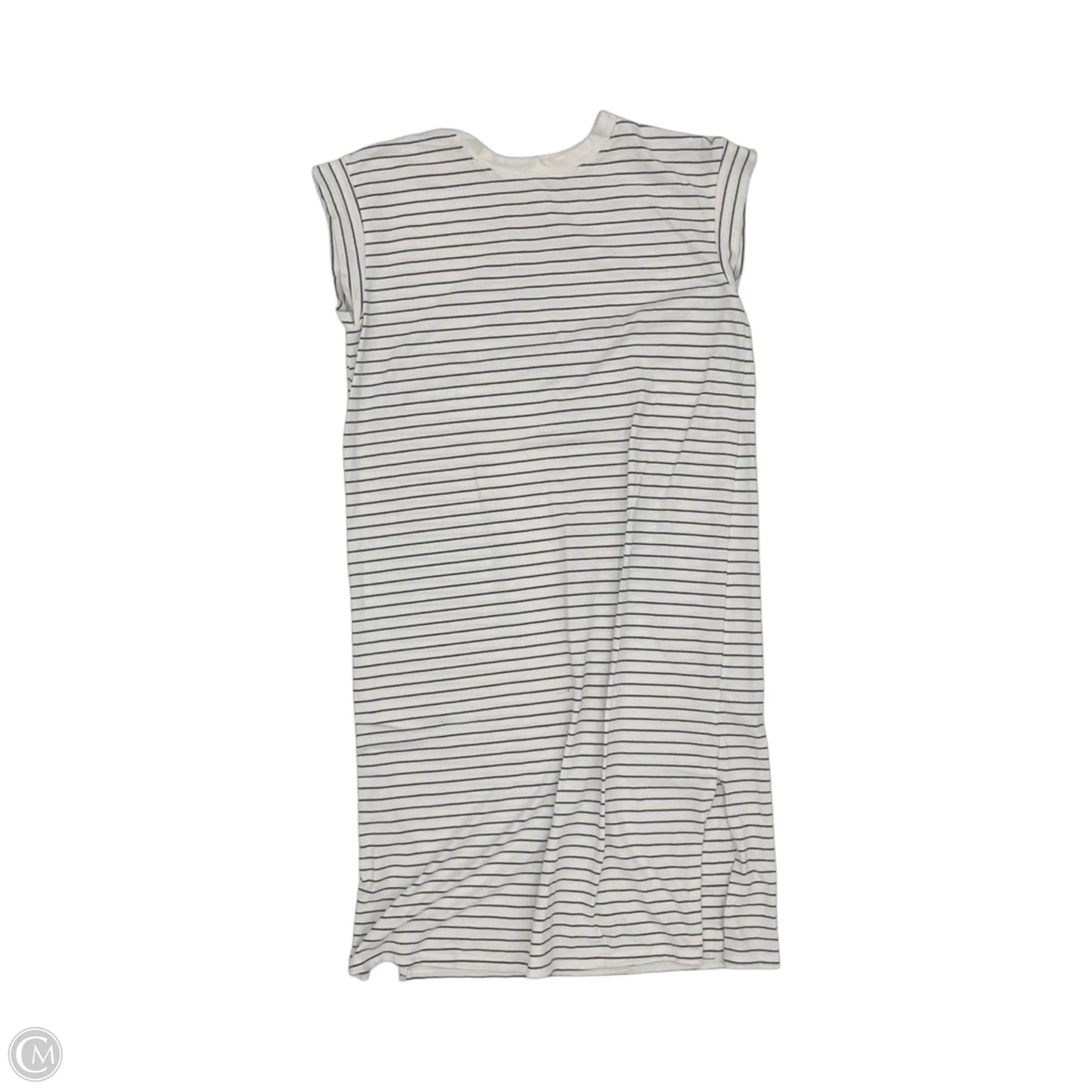 Dress Casual Midi By A New Day In Black & Cream, Size: M