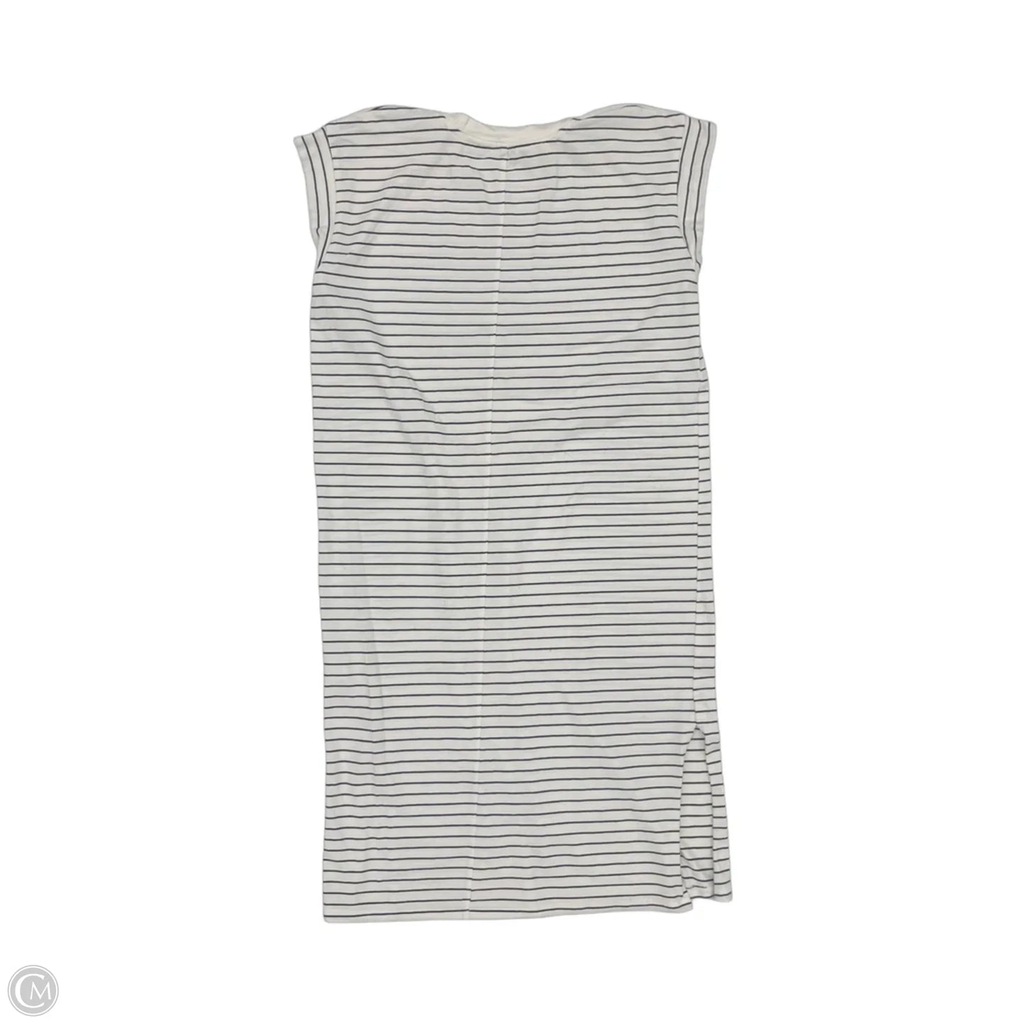 Dress Casual Midi By A New Day In Black & Cream, Size: M