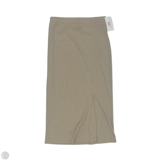 Skirt Midi By Mod Ref In Brown, Size: M