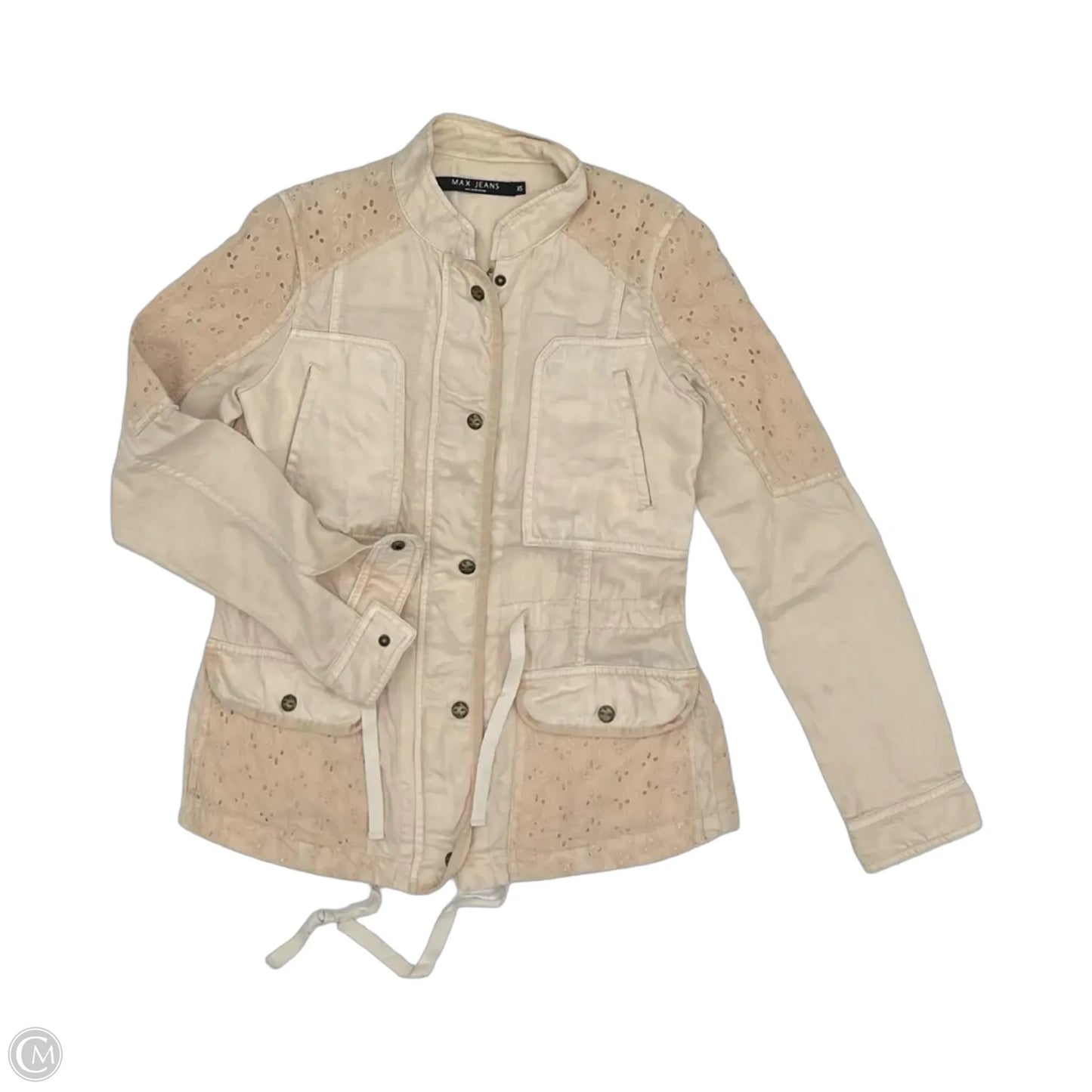 Jacket Other By Max Jeans In Tan, Size: Xs