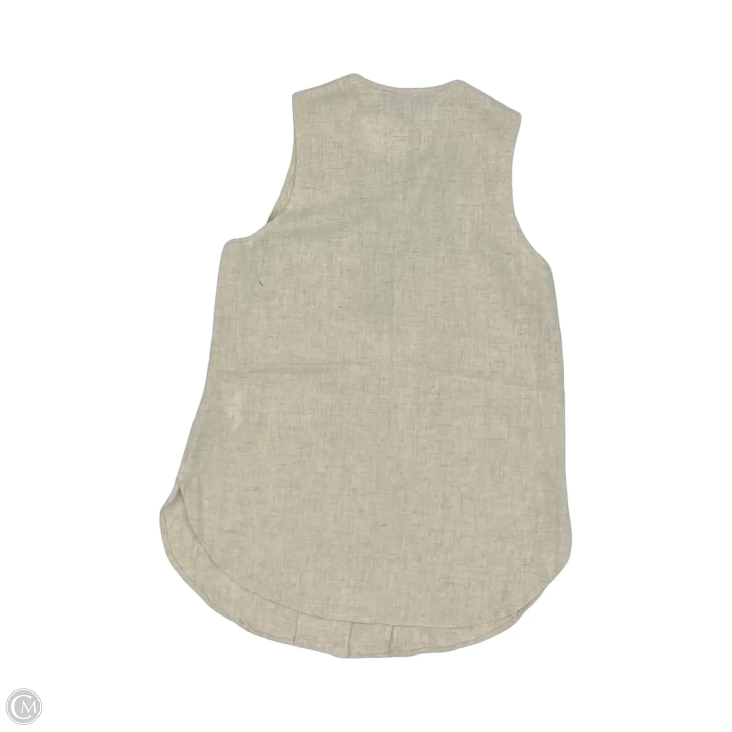 Vest Other By Karen Kane In Tan, Size: Xs