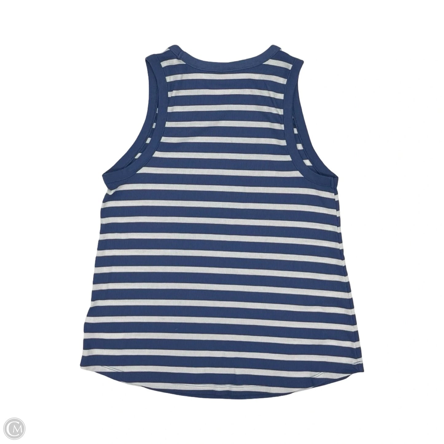 Tank Top By Old Navy In Blue & Cream, Size: L