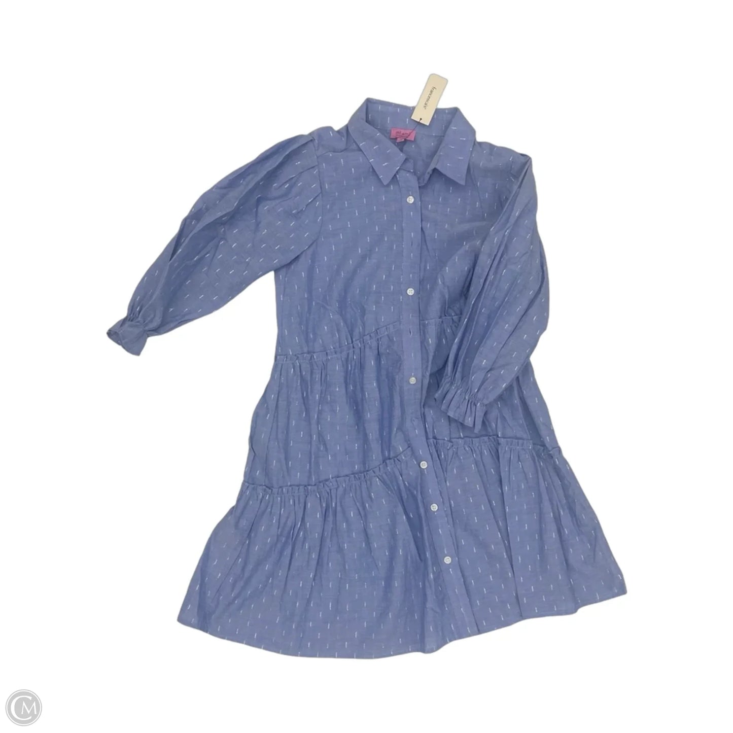 Dress Casual Short By Mi Ami In Blue, Size: S