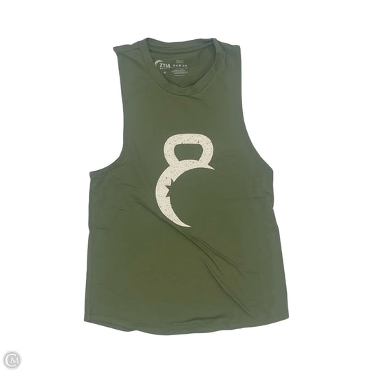 Athletic Tank Top By Zyia In Green, Size: Xs