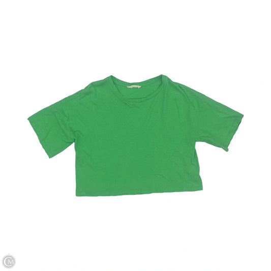 Top Short Sleeve By By Together In Green, Size: S