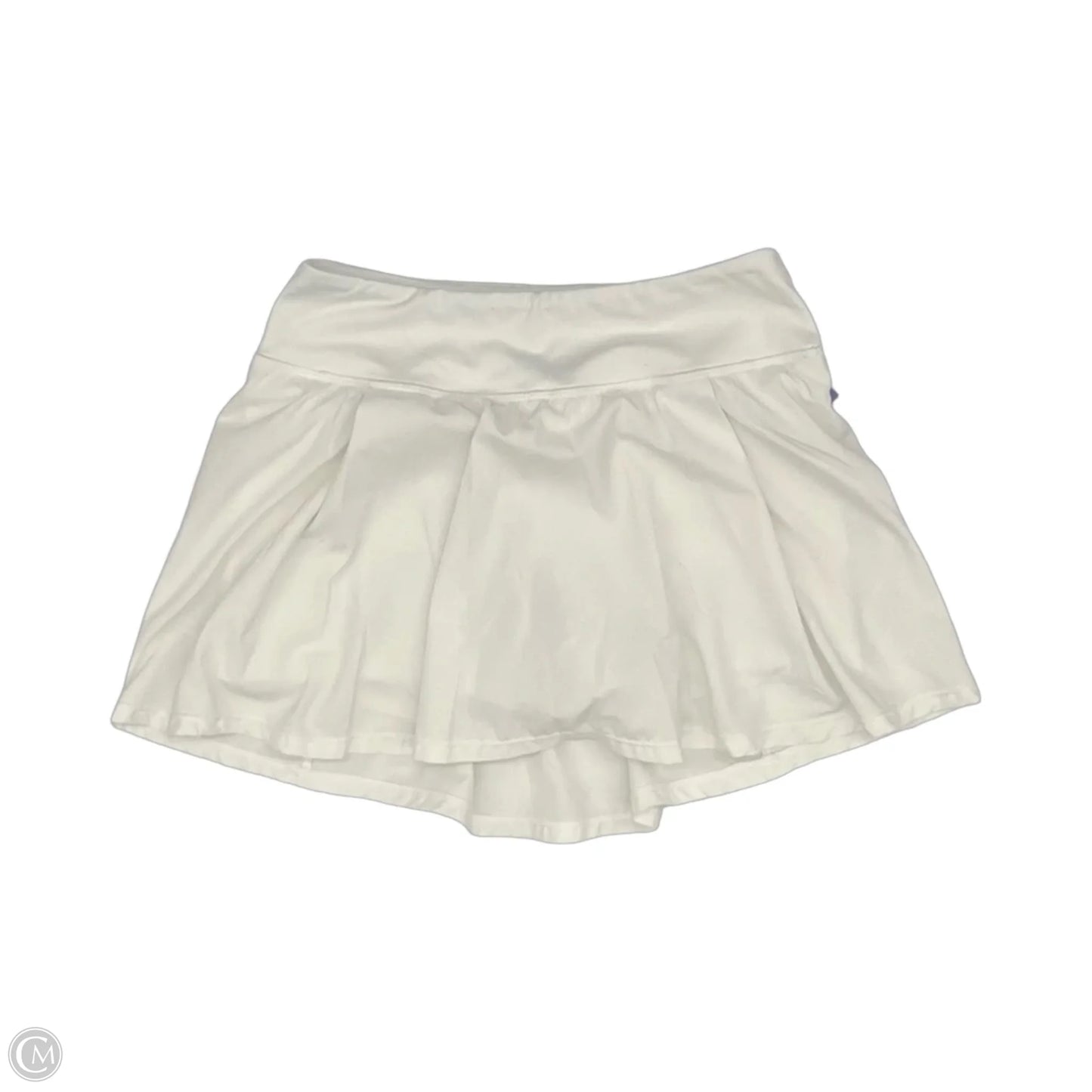 Athletic Skort By Zella In White, Size: S